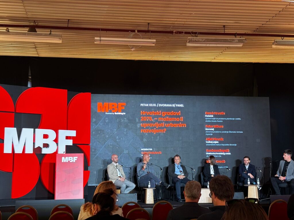 MBF 2025. – Hrvatski gradovi 2075. – možemo li upravljati urbanim razvojem? – panel o budućnosti urbanog razvoja